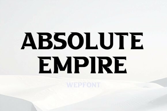 Absolute Empire Font Review