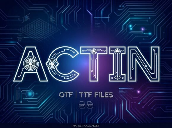 Actin Font Review: Elevating Small Business Branding