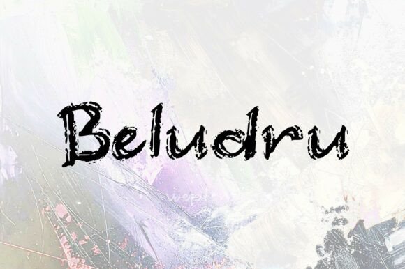 Beludru: A Bold Font for Business