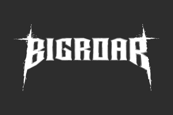 Bigroar: A Bold Blackletter Typeface for Modern Web Design