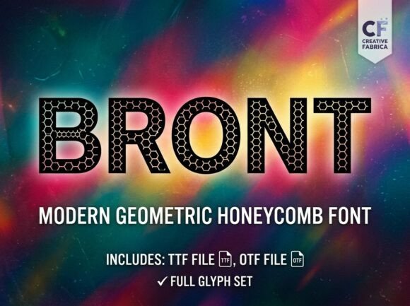 Bront Font Review: A Bold Display Typeface for Web Headers
