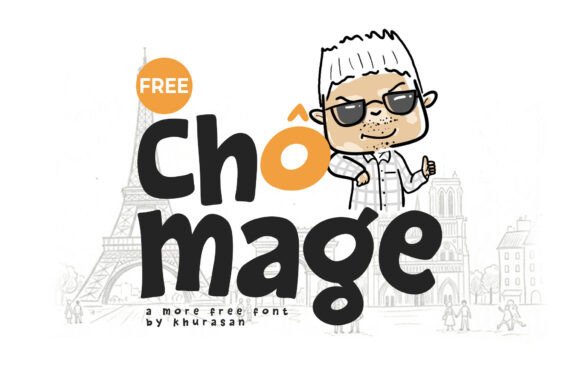 Chomage: A Playful Display Font