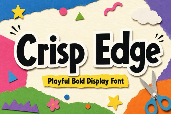 Crisp Edge: The Bold Typeface for Modern Branding