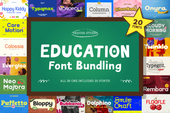Education Bundle: A Font for Business Clarity