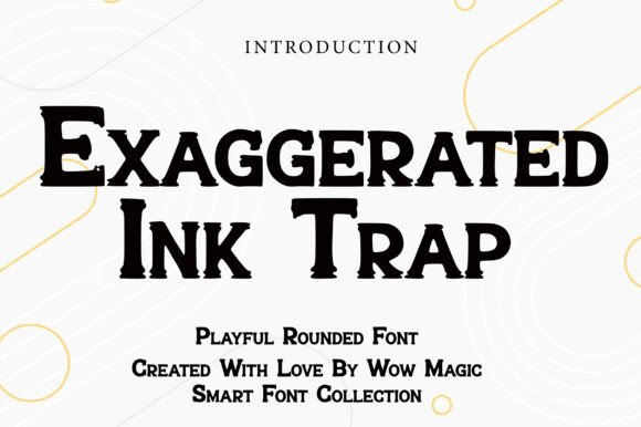 Exaggerated Ink Trap: A Bold Typeface for Campaign Impact