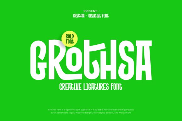 Grothsa: The Bold Typeface for Scroll-Stopping Marketing
