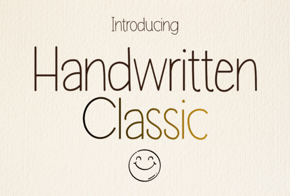 Handwritten Classic: A Designer’s Take