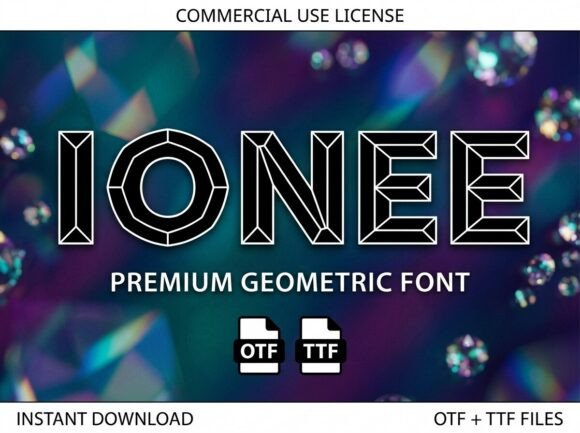 Ionee: A Bold Font for Creative Makers