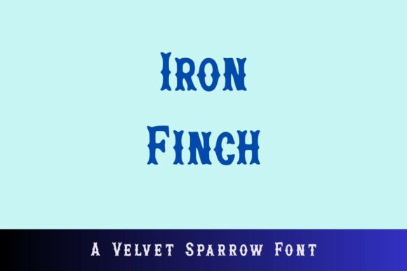 Iron Finch Font Review