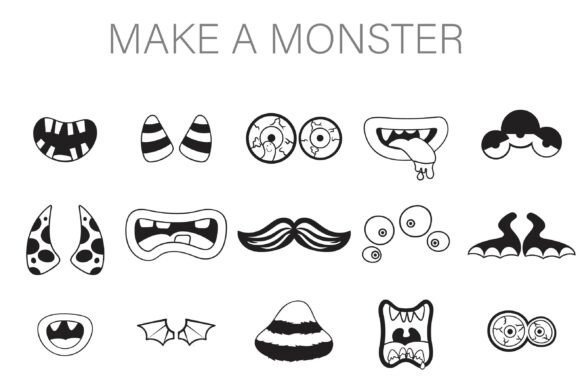 Make a Monster Dingbats: A Playful Typeface for Editorial Design