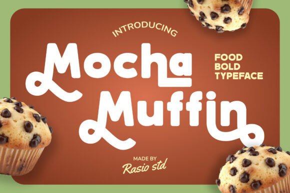 Mocha Muffin: A Bold Sans Serif Font for Editorial Design