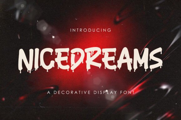 Nicedreams Font: Bold & Playful