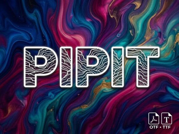 Pipit: A Distinctive Display Font for Editorial Design
