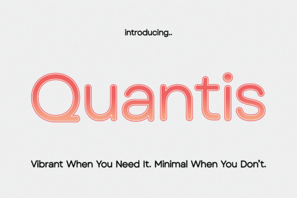 Quantis Font Review: A Playful Display Typeface for Web Design