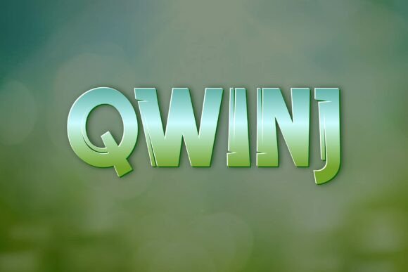 Qwinj: A Gothic Decorative Font