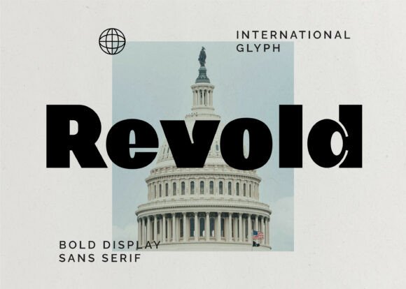Revold: A Bold Sans Serif Typeface for Digital Impact