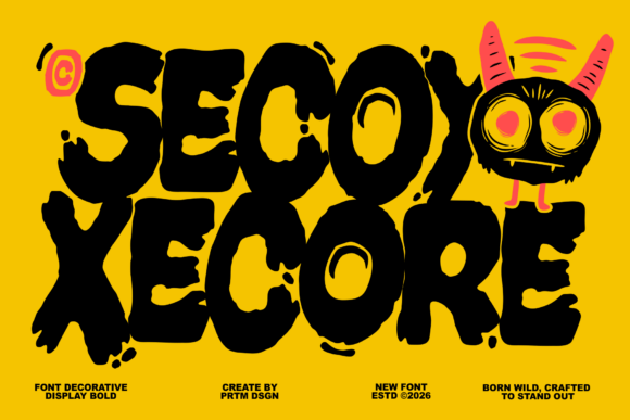 Secoy Xecore: A Bold Typeface for Editorial Impact