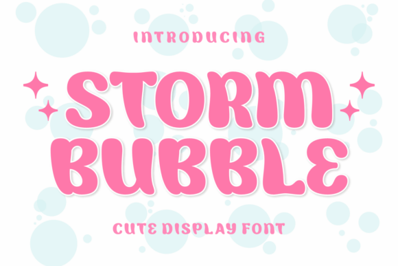 Storm Bubble: A Bold Font for Business