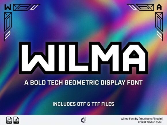 Wilma: A Bold Decorative Font for High-Impact Campaigns