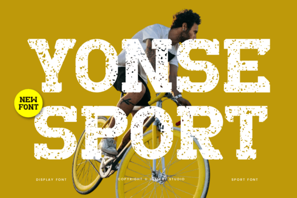 Yonse Sport: A Bold Typeface for Modern Brand Identity